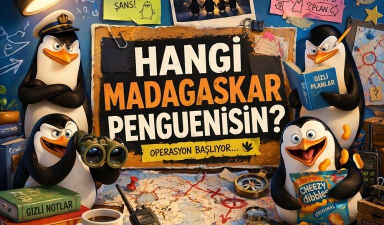 Hangi Madagaskar Penguenleri Karakterisin?