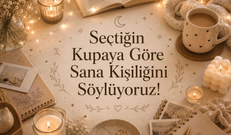 Seçtiğin Kupaya Göre Kişiliğini Söylüyoruz!